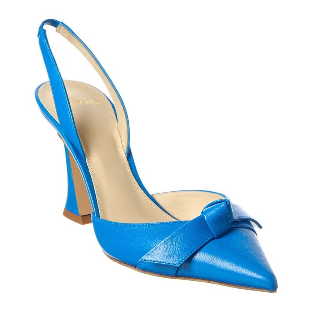 Alexandre Birman  Clarita Bell 85 Leather Slingback Pump